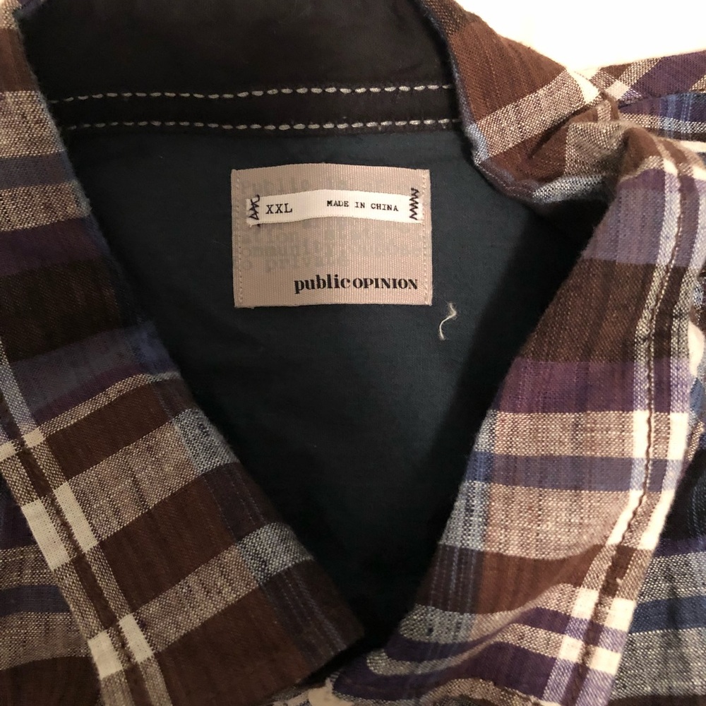 Public Opinion Button Down - image 2